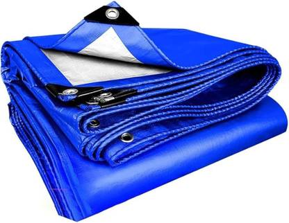 VG TARP 100% Waterproof HIGH Performance Tarpaulin 10FT X 15FT (3.5 MTR X 4.57 MTR Long) Tent - For 4-6