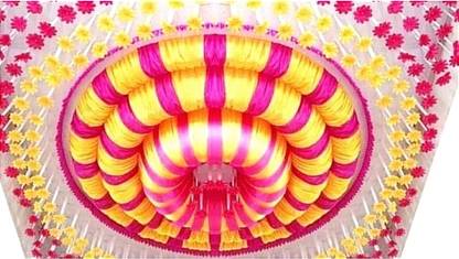 BMLP Tent Designer Ceiling 15*15 Tent - For Marriage function, Birthday, Anniversary and other such functions., Parties.