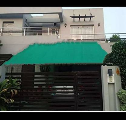 Hippo G Heavy Duty,Long Life Sun Shader Net/ Tripal 10x10 feet,UV Resistance upto 90% / Tent - For Shading 10'x10' Carpet Area