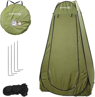 Strauss Portable & Waterproof Toilet / Clothes Changing Tent | Camping, Hiking, Picnic Tent - For All Age Group
