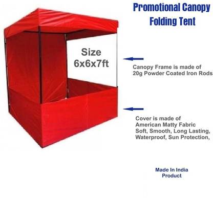 Jantasales Instant Shelter, Outdoor Professional Canopy Tent 6x6x7 Tent - For 5