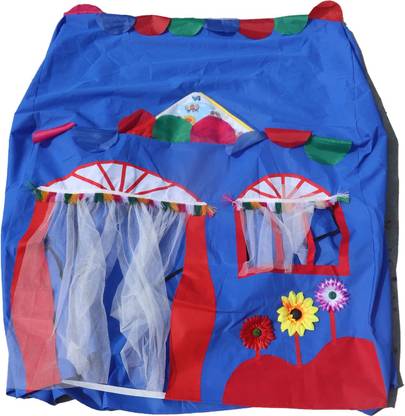 Healthysleeping Hut Type Kids Toys Jumbo Size Play House Only Clothes(Blue) Tent - For Kids