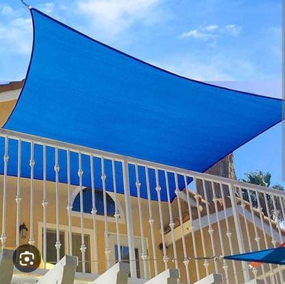ग्रीनलाइफ 9.5 X 15 FEET SQUARE SHADE NET टेंट यूवी रेज़िस्टेंट विथ 90% ब्लॉक सनलाइट, रूफटॉप, गार्डन ,बेलकनी 4 साइड क्लिप के लिए