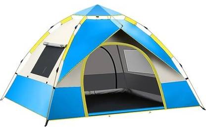 Hacer 2 to 3 Persons Waterproof Hiking Camping Tent 210D+170T Tent - For All Age Group, Camping,Hiking,Travel,Picnic,Fishing,Beach,Outdoor,Indoor