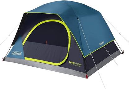 COLEMAN 8-Person Dark Room Skydome Camping Tent Tent - For Outdoor Camping, Hiking