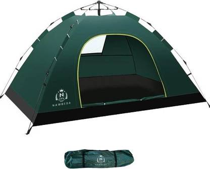 Nawbeda Amazing Comfortable Automatic Captian 1-2 Person Waterproof Tent - For Camping, hiking, Picnic, Camp, Trekking, 190T Polyster Material Use for this tent