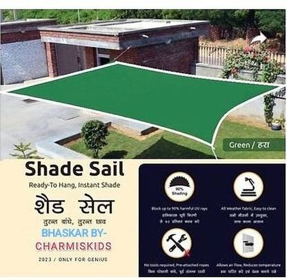 Bhaskar Green shading Net 10 x 10 feet Tent - For Sun shading