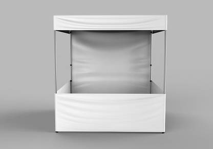 Jantasales Canopy Foldable Marketing Tent for Events Advertisement Branding Promotion 4x4x7 Tent - For 2 Camping Tent
