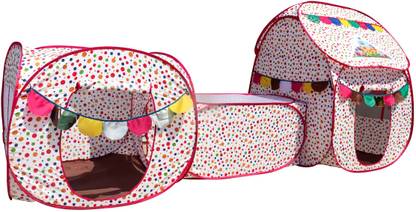 Healthysleeping small size 3 in 1 tunnel Tent - For Kids