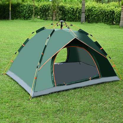 Buullet Camping Spring Lightweight Backpacking Waterproof Windproof Portable Cabin Tent - For 3