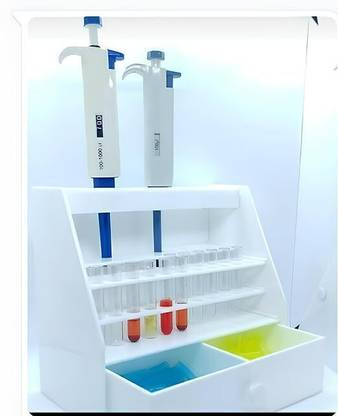 SBT PIPPET RACK WITH TEST TUBE-418 Plastic Test Tube Rack