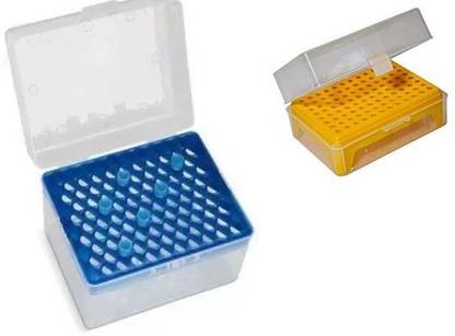 KJM TIP Box Combo 2-200 ul & 200-1000 ul For Microtip Storage Polypropylene Test Tube Rack