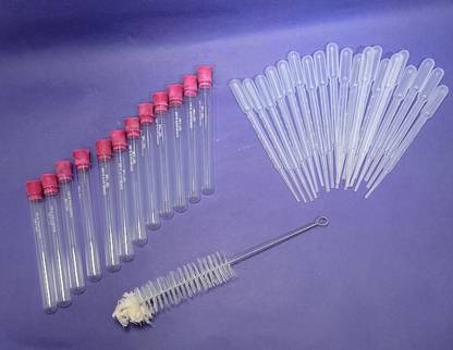 moolenterprises 15 ml Rimmed Borosilicate Glass Test Tube