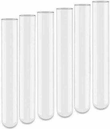 VITSZEE 15 ml Rimmed Glass Test Tube