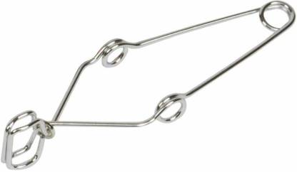 AMORE 8 PCS Labs Stoddard Test Tube Clamp, Stainless Steel with Finger Grips 6" Length Test Tube Clamp