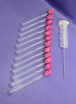 moolenterprises 15 ml Rimmed Borosilicate Glass Test Tube
