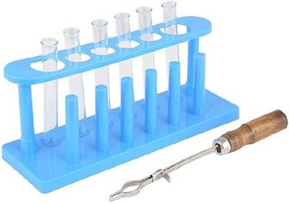 NITYAY 15 ml Rimmed Borosilicate Glass, Nickel, Plastic Test Tube