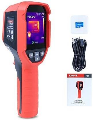 Yellow Tommy Professional Thermal Imager (UTi120S), IP54, Image Capture/Trigger | UNI-T| Thermal Imager