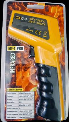 INFRARAD TEMPERATURE METER MT4 PRO INFRARED NOIN CONTACT LASER GUN RANGE -50C TO 550C & -58C TO 1022F Thermal Imager