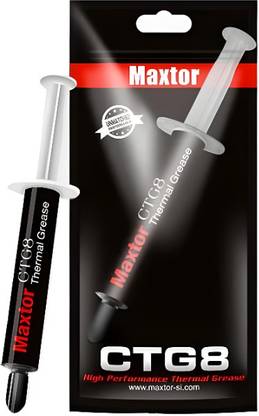 Maxtor Thermal Paste CTG8-4G 4-Gram High Performance Silicon Based Thermal Compound Carbon Based Thermal Paste