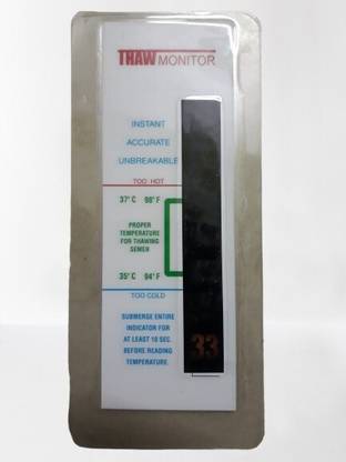 KISC Thaw Monitor Card Veterinary Thermometer Cover