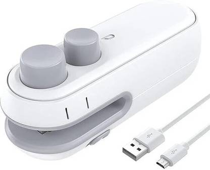 Elite Commerce Portable Mini Sealing Machine, Handheld Packet Sealer for Food, Snacks Stick Thread & Gasket Sealant