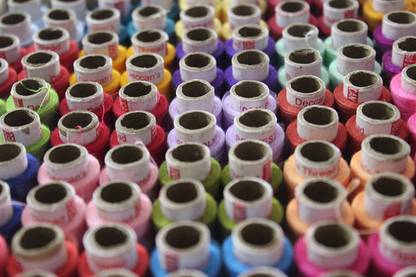 Meta Universe Sewing 3Ply Threads 150 MTR(100 Pcs) Fast Color 25 Basic Shades =D=00A-13 Thread Pick