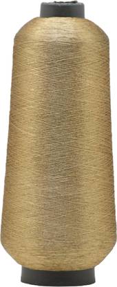 Hunny - Bunch Premium Antique Gold Color Jari Kasab for Embroidery(Shade No. - R - 214) Thread