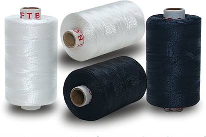 DOMICK Ultra-Thin Strong Nylon Thread 2 Ply, Beading Jewellery Craft Making. 2000M Thread