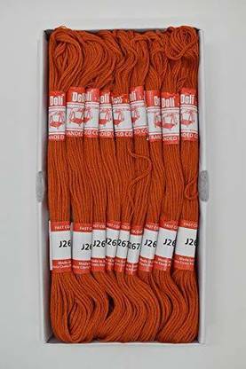 Hunny - Bunch Doli Stranded Cotton Skiens Cross Stitch Embroidery Threads(Shade no. 267) Thread