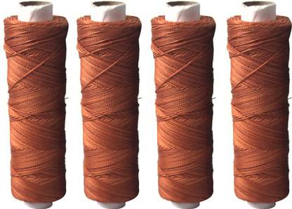 ANWALA MARKA Upholstery Nylon Thread, Thick 0.60 MM, 2 ply Hi Tenacity Nylon 400 Mtr Rust Color Thread