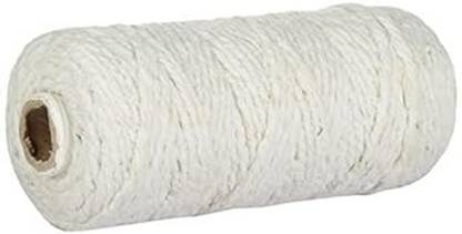 Implemental Asbestos Yarn 1Kg (Temperature Limitation-200°C)white Thread