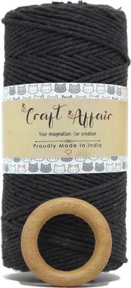 Craft Affair Black Thread