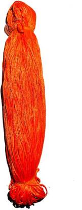 manrish Orange Malai Dori For Craft, Embroidery, Beading, Jewelry Making,DIY Thread
