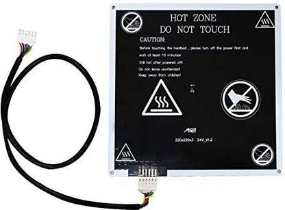 3IdeaTechnology Anet ET4 / ET4 PRO Aluminum Heat Bed Platform 24V Hotbed for 3D Printer Plate/Bed