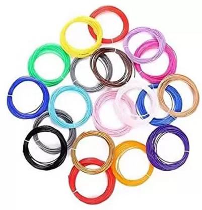 3D Galaxy 3 Colours x Meter 3d Pen Refill Filament 1.75mm 3D Printer Pen