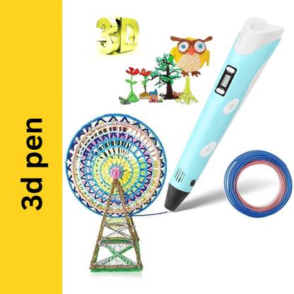 RAZY (3D Pen with Filament) 3d Pen Wire 3 PC 3D Printer Pen