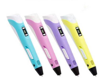 extrspoash 3D Pen with 3 Colors PLA Filament Refills, 3D Printing Pen 3D Printer Pen