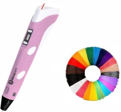 3IdeaTechnology 3 idea 3D Pen Pink + SUNLU PLA 3D Pen Filament - 5M - Set of 20 3D Printer Pen