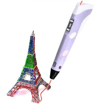 beauty bhoria 3D Pen - Purple = Smart & Intelligent Drawing. 3D Printer Pen