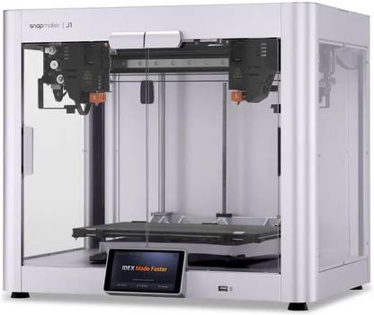 Snapmaker J1s, IDEX 3D Printer 350mm/s, 5X Faster High Speed 3D Printer