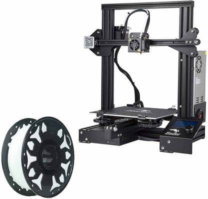 WOL3D Creality Upgraded Ender 3 with Original With Daily White PLA 3D Printer 3D Printer