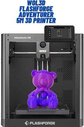 WOL3D FLASHFORGE Adventurer 5M 3D Printer, Fully Auto Leveling Printer 3D Printer