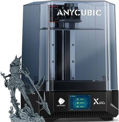 Anycubic Photon Mono X 6Ks Resin 3D Printer with 9.1 6K Mono Screen LCD SLA Resin 3D Printer