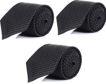 RANDOM STRIPE Polka Print Tie