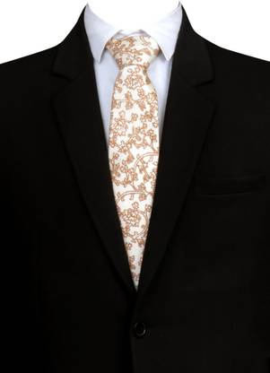 Voxon Floral Print Tie