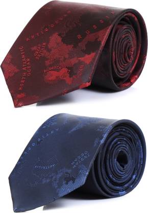 RANDOME STRIPE Printed Tie