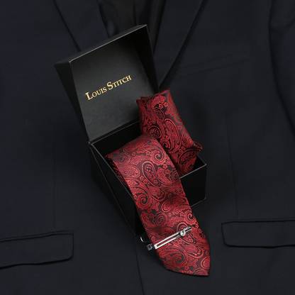 LOUIS STITCH Self Design Tie