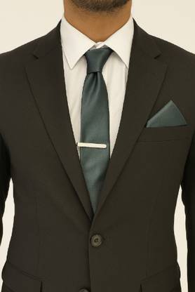 Zitti Embroidered, Floral Print, Geometric Print, Printed, Self Design, Solid, Woven Tie