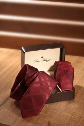 LOUIS PHILIPPE Embroidered Tie